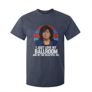 Funny Donica Lewinsky Viral Trump Meme T Shirt For Kid Retro Big Beautiful Bill Political Roast Humor TS02 Navy Print Your Wear