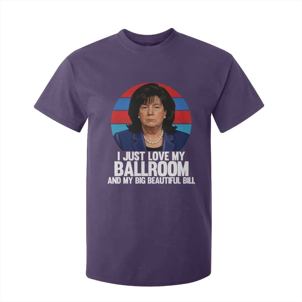 Funny Donica Lewinsky Viral Trump Meme T Shirt For Kid Retro Big Beautiful Bill Political Roast Humor TS02 Purple Print Your Wear