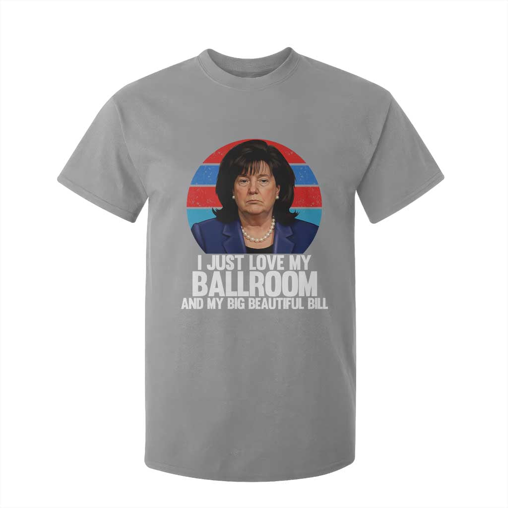 Funny Donica Lewinsky Viral Trump Meme T Shirt For Kid Retro Big Beautiful Bill Political Roast Humor TS02 Sport Gray Print Your Wear