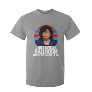 Funny Donica Lewinsky Viral Trump Meme T Shirt For Kid Retro Big Beautiful Bill Political Roast Humor TS02 Sport Gray Print Your Wear