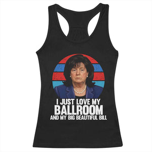 Funny Donica Lewinsky Viral Trump Meme Racerback Tank Top Retro Big Beautiful Bill Political Roast Humor TS02 Black Print Your Wear