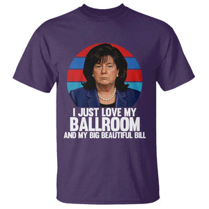 Funny Donica Lewinsky Viral Trump Meme T Shirt Retro Big Beautiful Bill Political Roast Humor TS02 Purple Print Your Wear