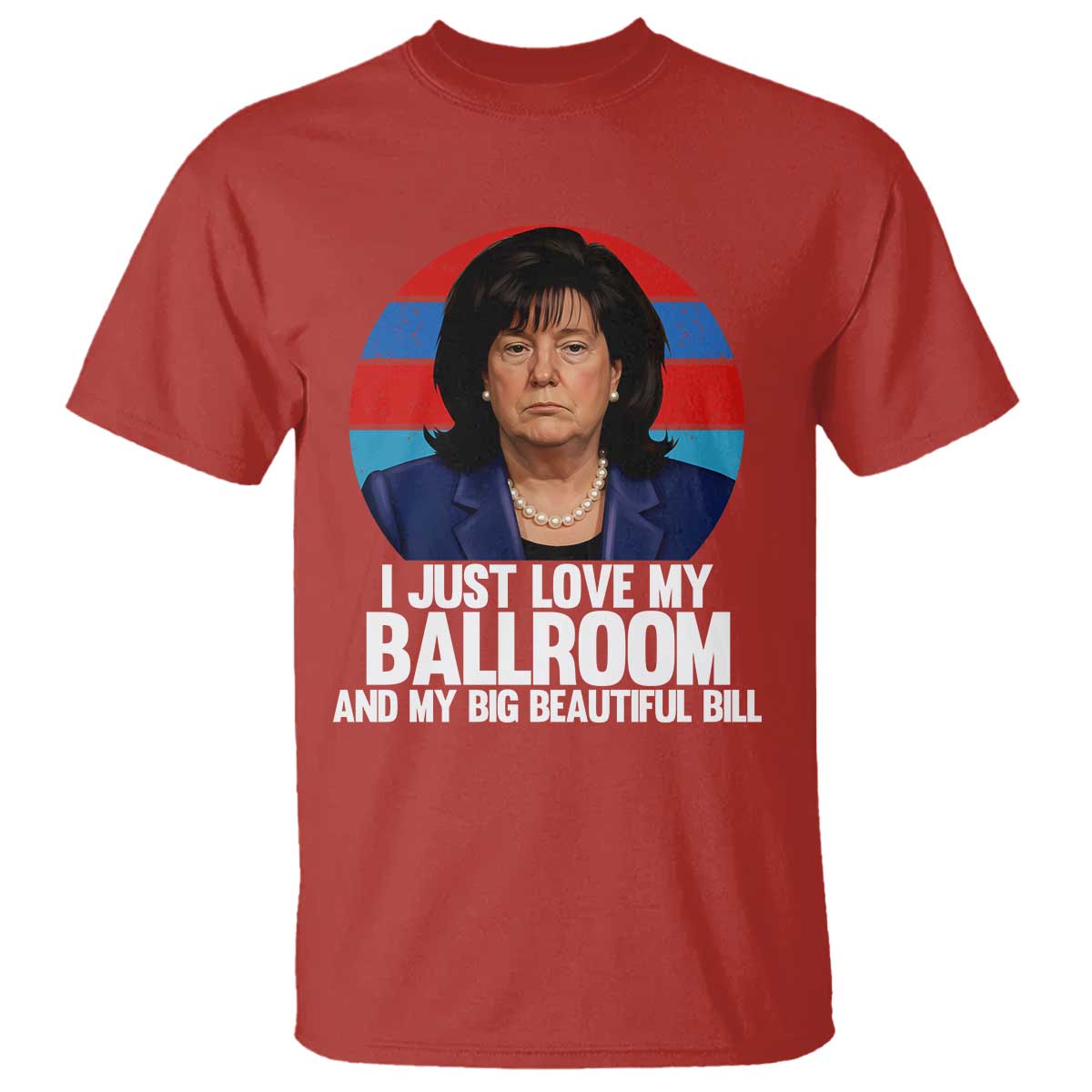 Funny Donica Lewinsky Viral Trump Meme T Shirt Retro Big Beautiful Bill Political Roast Humor TS02 Red Print Your Wear