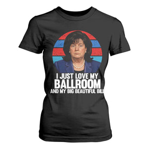 Funny Donica Lewinsky Viral Trump Meme T Shirt For Women Retro Big Beautiful Bill Political Roast Humor TS02 Black Print Your Wear