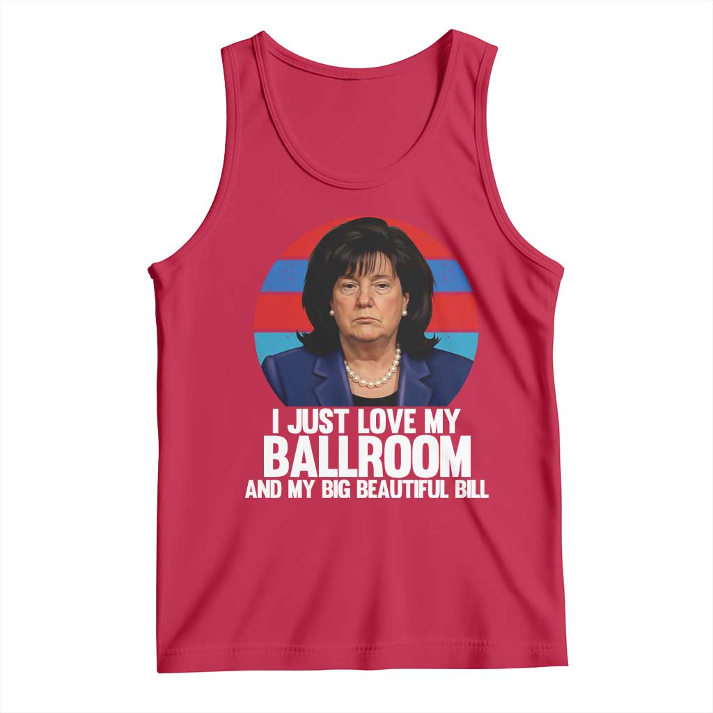 Funny Donica Lewinsky Viral Trump Meme Tank Top Retro Big Beautiful Bill Political Roast Humor TS02 Red Print Your Wear
