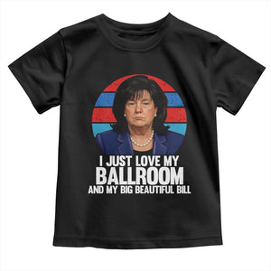 Funny Donica Lewinsky Viral Trump Meme Toddler T Shirt Retro Big Beautiful Bill Political Roast Humor TS02 Black Print Your Wear