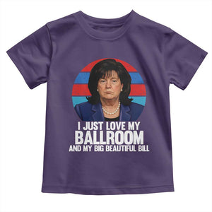 Funny Donica Lewinsky Viral Trump Meme Toddler T Shirt Retro Big Beautiful Bill Political Roast Humor TS02 Purple Print Your Wear