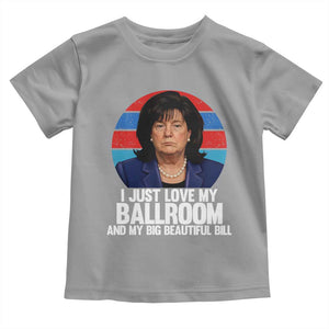 Funny Donica Lewinsky Viral Trump Meme Toddler T Shirt Retro Big Beautiful Bill Political Roast Humor TS02 Sport Gray Print Your Wear