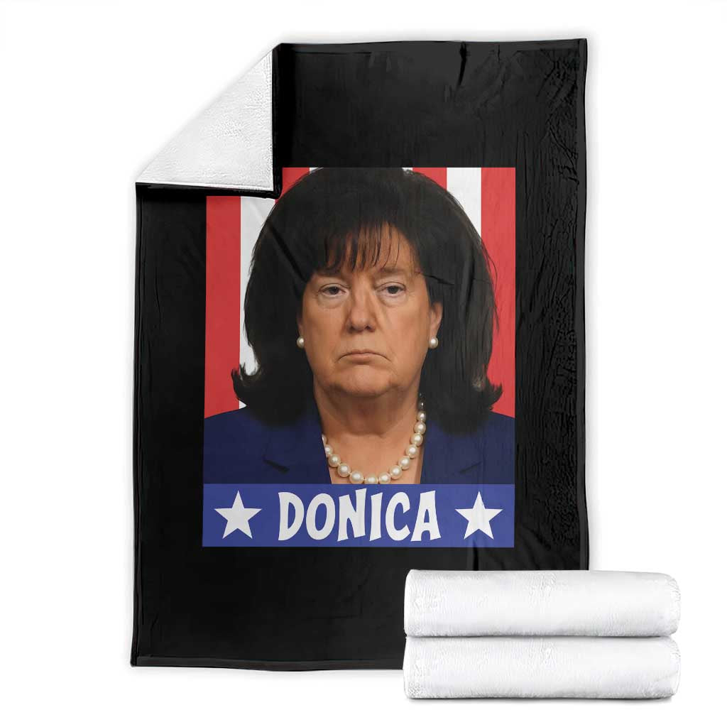 Donica Lewinsky Political Trump Meme Throw Blanket Hilarious Viral Internet Parody TS02 Black Print Your Wear