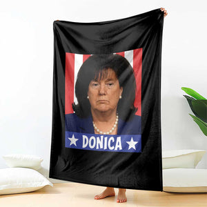 Donica Lewinsky Political Trump Meme Throw Blanket Hilarious Viral Internet Parody TS02 Print Your Wear