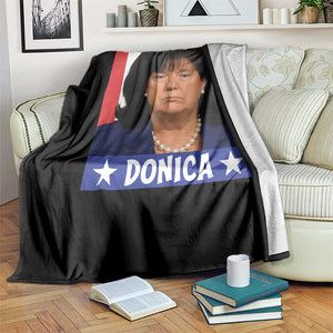 Donica Lewinsky Political Trump Meme Throw Blanket Hilarious Viral Internet Parody TS02 Print Your Wear