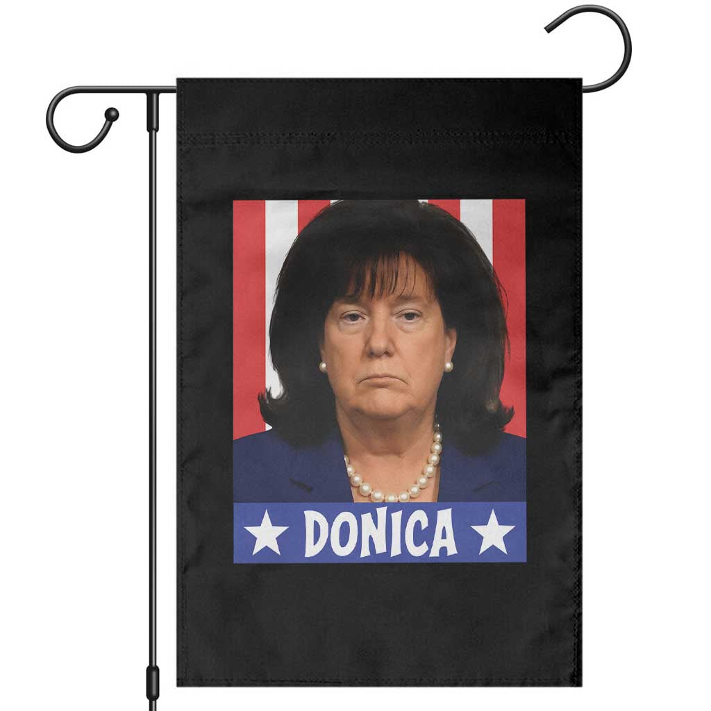 Donica Lewinsky Political Trump Meme Garden Flag Hilarious Viral Internet Parody TS02 Black Print Your Wear