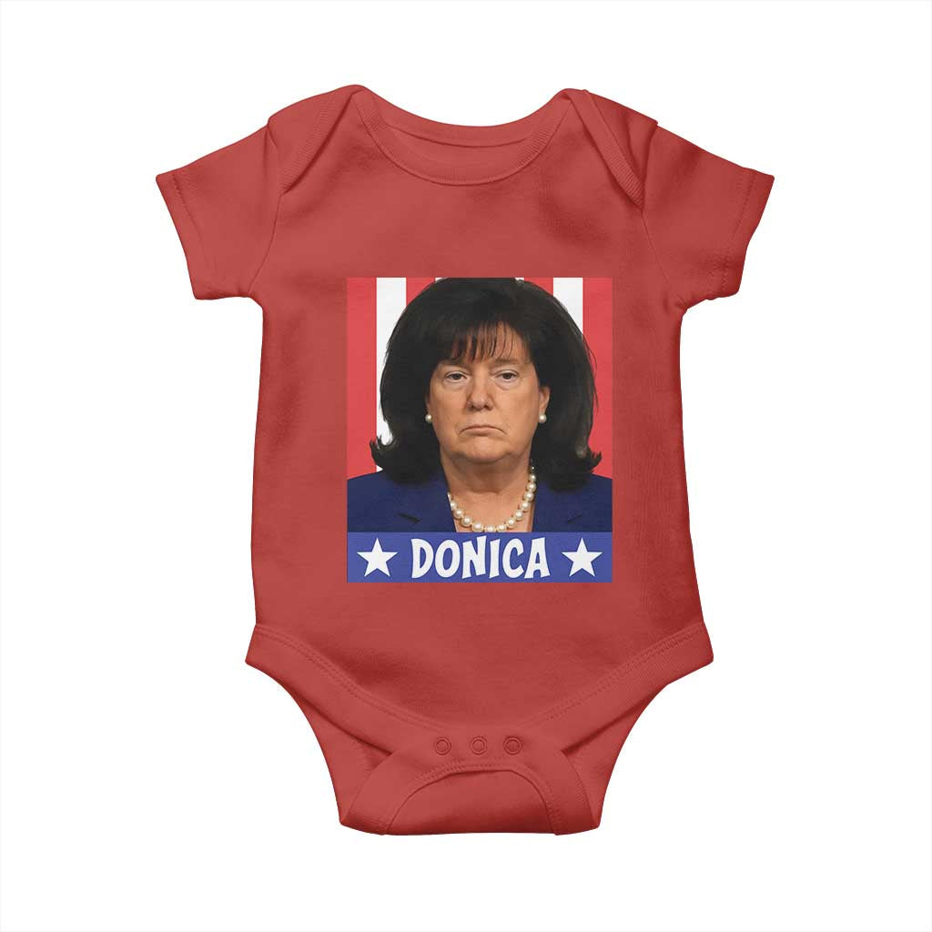Donica Lewinsky Political Trump Meme Baby Onesie Hilarious Viral Internet Parody TS02 Red Print Your Wear