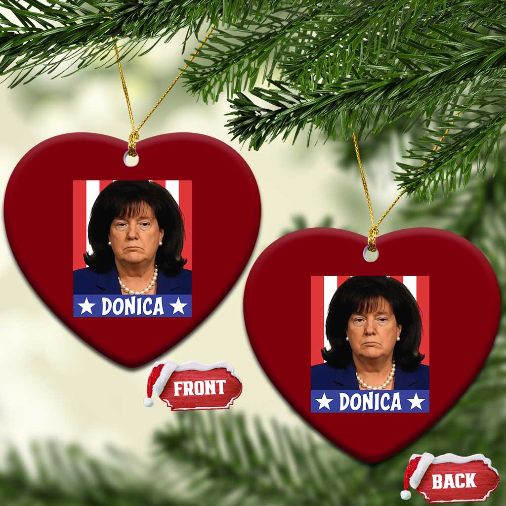 Donica Lewinsky Political Trump Meme Ceramic Ornament Hilarious Viral Internet Parody TS02 Print Your Wear