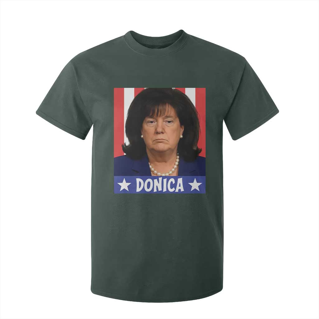 Donica Lewinsky Political Trump Meme T Shirt For Kid Hilarious Viral Internet Parody TS02 Dark Forest Green Print Your Wear