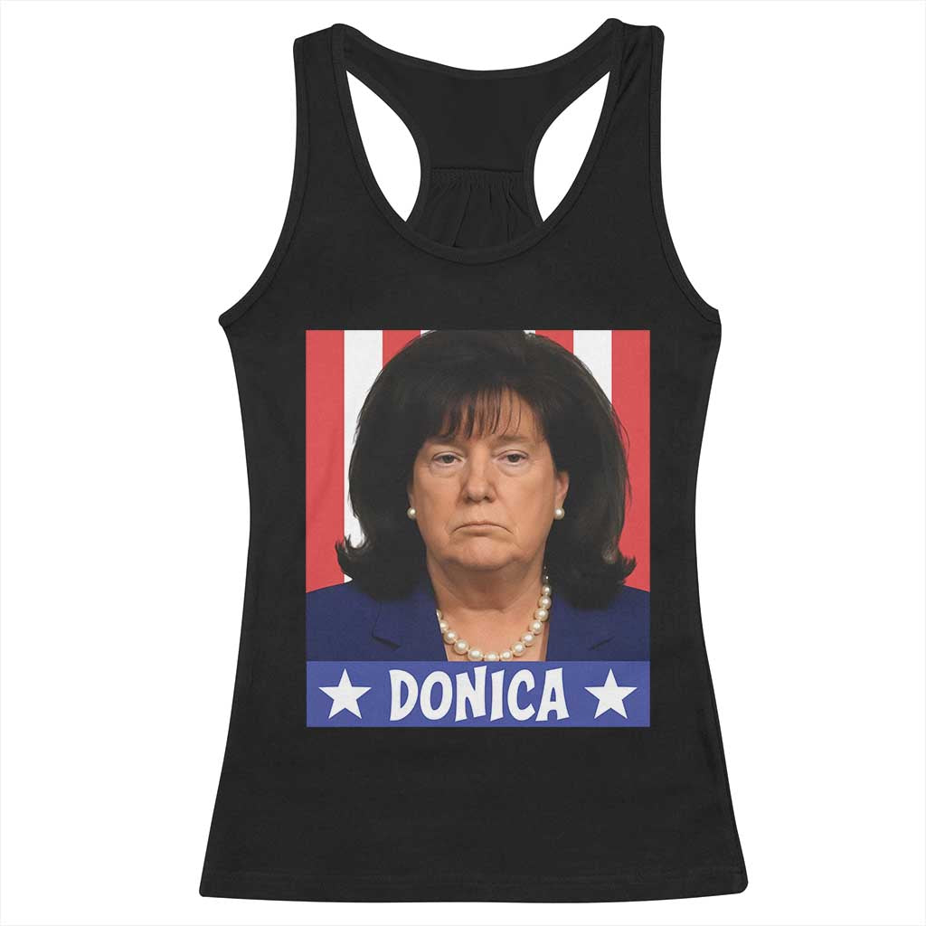 Donica Lewinsky Political Trump Meme Racerback Tank Top Hilarious Viral Internet Parody TS02 Black Print Your Wear