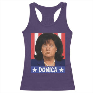 Donica Lewinsky Political Trump Meme Racerback Tank Top Hilarious Viral Internet Parody TS02 Purple Print Your Wear
