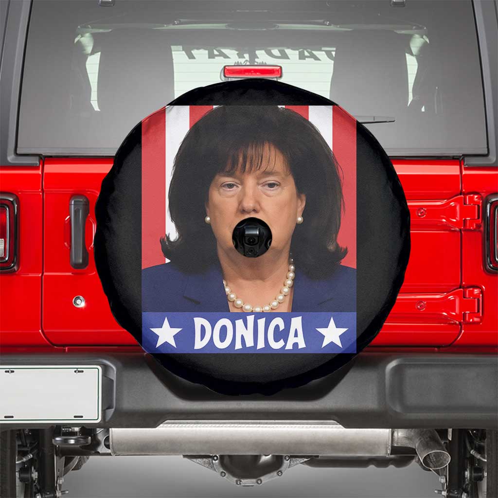 Donica Lewinsky Political Trump Meme Spare Tire Cover Hilarious Viral Internet Parody TS02 Black Print Your Wear
