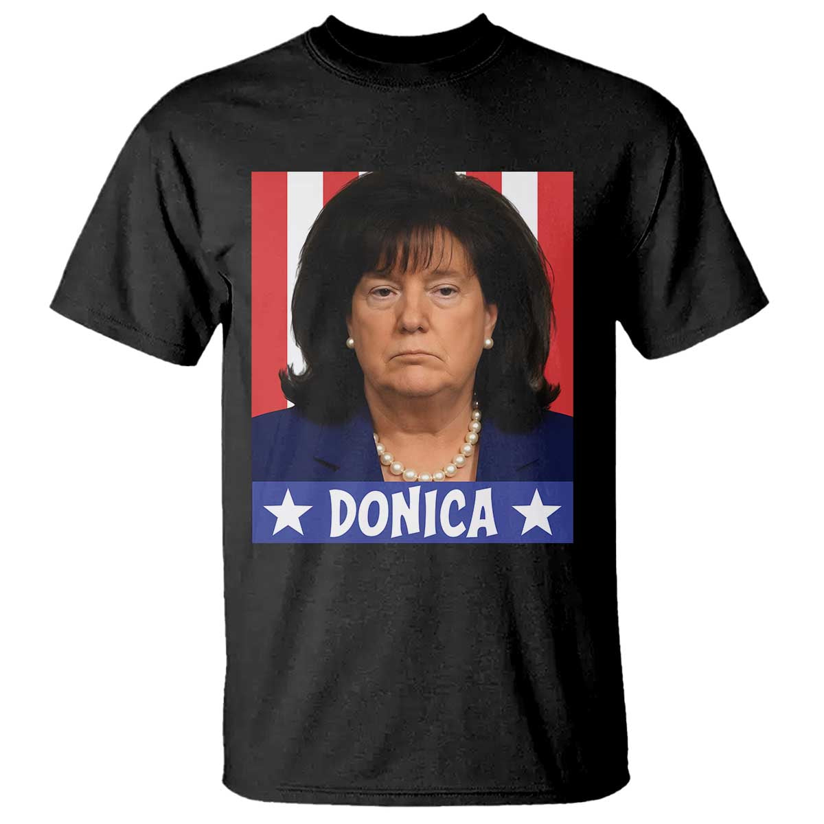 Donica Lewinsky Political Trump Meme T Shirt Hilarious Viral Internet Parody TS02 Black Print Your Wear