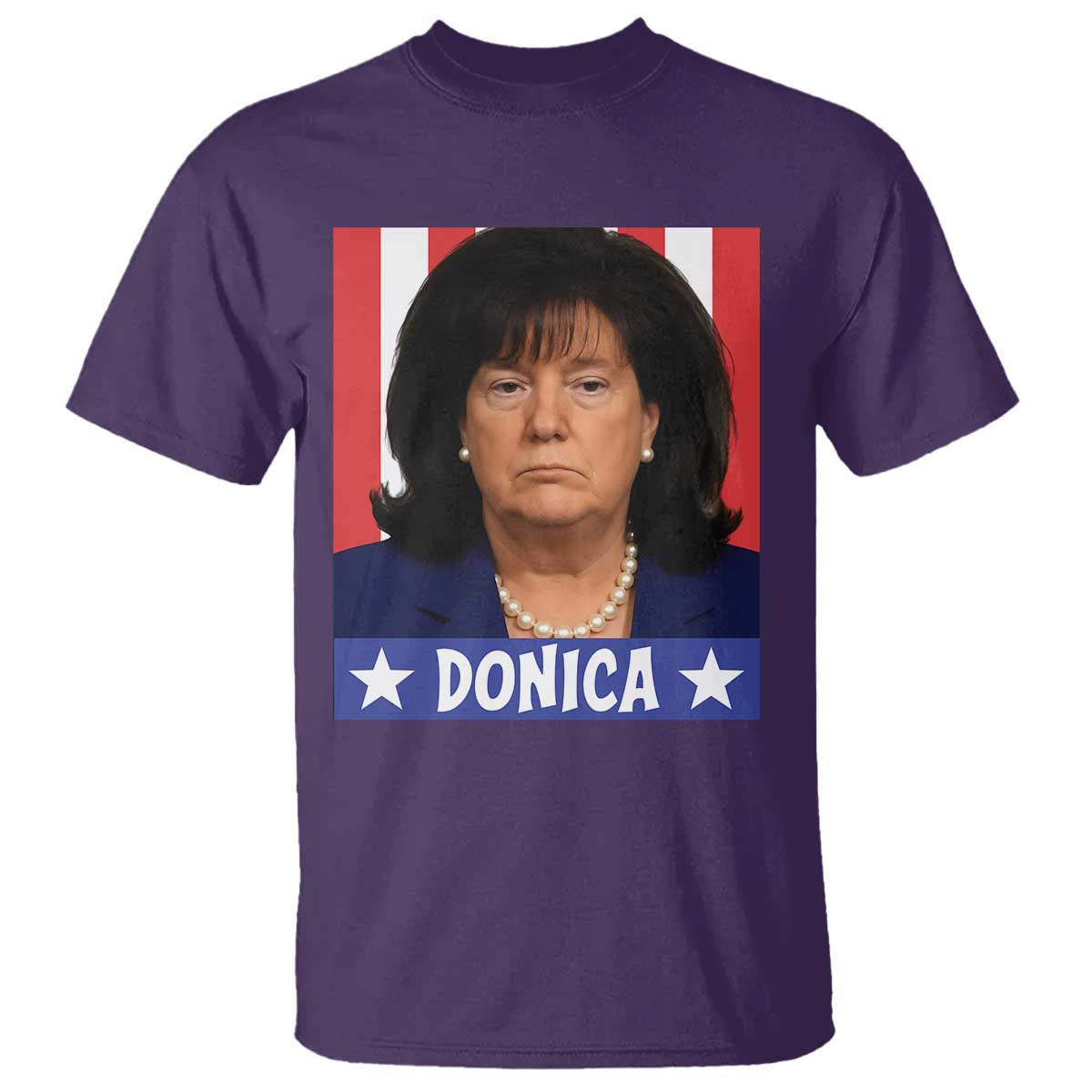 Donica Lewinsky Political Trump Meme T Shirt Hilarious Viral Internet Parody TS02 Purple Print Your Wear
