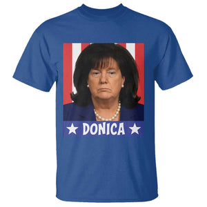 Donica Lewinsky Political Trump Meme T Shirt Hilarious Viral Internet Parody TS02 Royal Blue Print Your Wear
