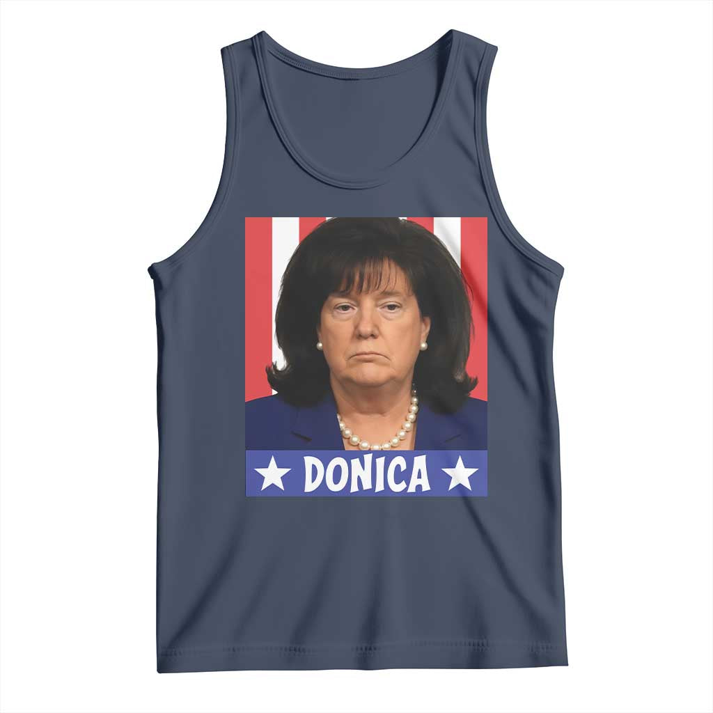 Donica Lewinsky Political Trump Meme Tank Top Hilarious Viral Internet Parody TS02 Navy Print Your Wear