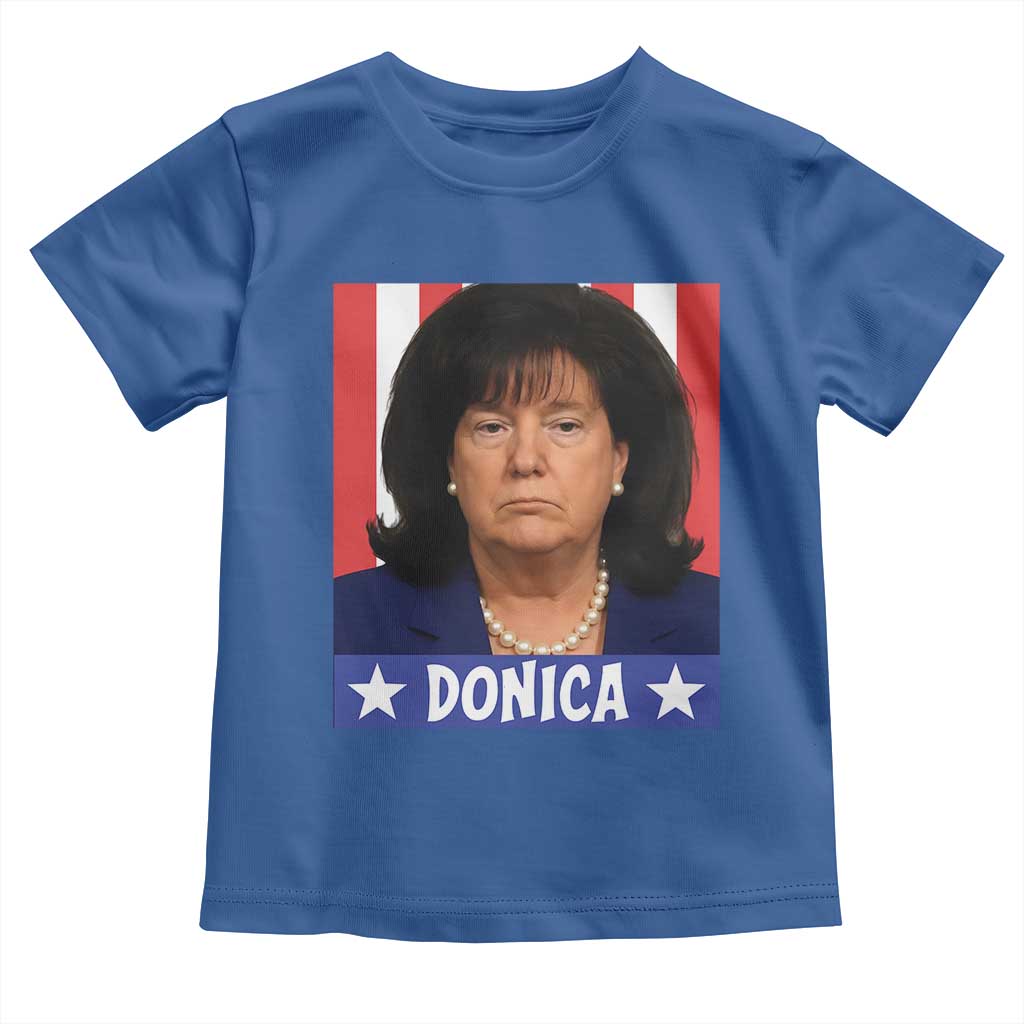 Donica Lewinsky Political Trump Meme Toddler T Shirt Hilarious Viral Internet Parody TS02 Royal Blue Print Your Wear