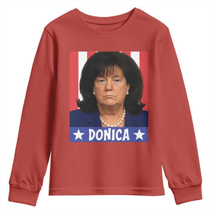 Donica Lewinsky Political Trump Meme Youth Sweatshirt Hilarious Viral Internet Parody TS02 Red Print Your Wear
