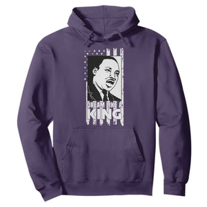 Martin Luther King MLK Hoodie Dream Like A King Black History American Flag TS02 Purple Print Your Wear