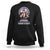 Uncle Sam Sweatshirt This Is The Government Our Founders Warned Us About American Flag TS02 Black Print Your Wear
