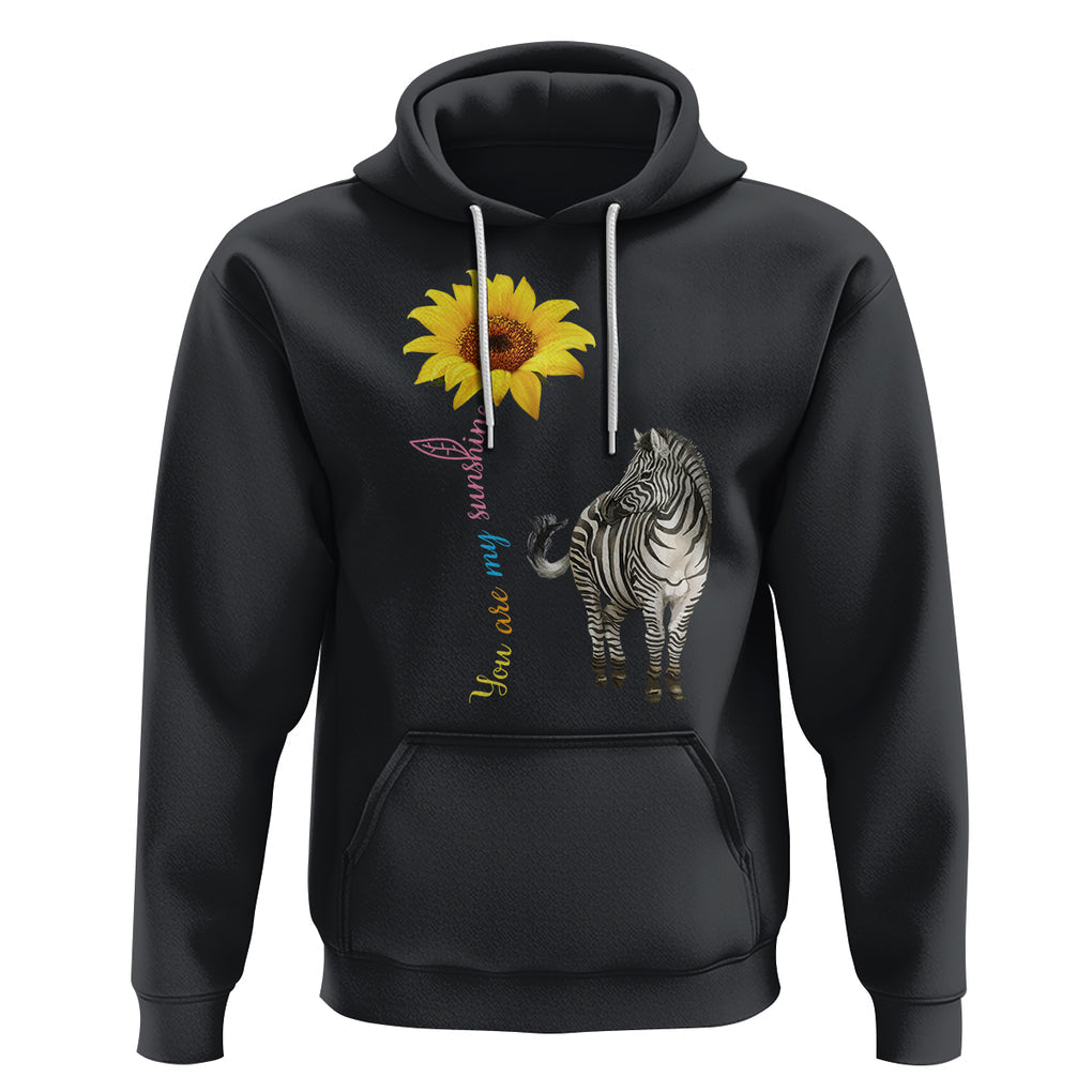 Rare Disease Day Shirts Hoodie Zebra You Are My Sunshine Rare Disease Warrior Rare Disease Awareness TS02 Black Printyourwear