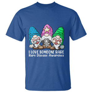 Rare Disease Day Shirts T Shirt I Love Someone Rare Zebra Ribbon Zebra Disease Awareness TS02 Royal Blue Printyourwear