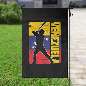 Venezuela Baseball Pride Vintage Flag Garden Flag Venezuelan Sports Fan Gift for Latino Beisbol Lovers TS02 Print Your Wear