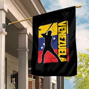 Venezuela Baseball Pride Vintage Flag Garden Flag Venezuelan Sports Fan Gift for Latino Beisbol Lovers TS02 Print Your Wear
