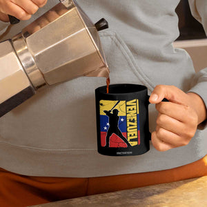 Venezuela Baseball Pride Vintage Flag Coffee Mug Venezuelan Sports Fan Gift for Latino Beisbol Lovers TS02 Print Your Wear