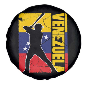 Venezuela Baseball Pride Vintage Flag Spare Tire Cover Venezuelan Sports Fan Gift for Latino Beisbol Lovers TS02 Print Your Wear