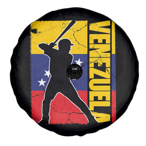 Venezuela Baseball Pride Vintage Flag Spare Tire Cover Venezuelan Sports Fan Gift for Latino Beisbol Lovers TS02 Print Your Wear