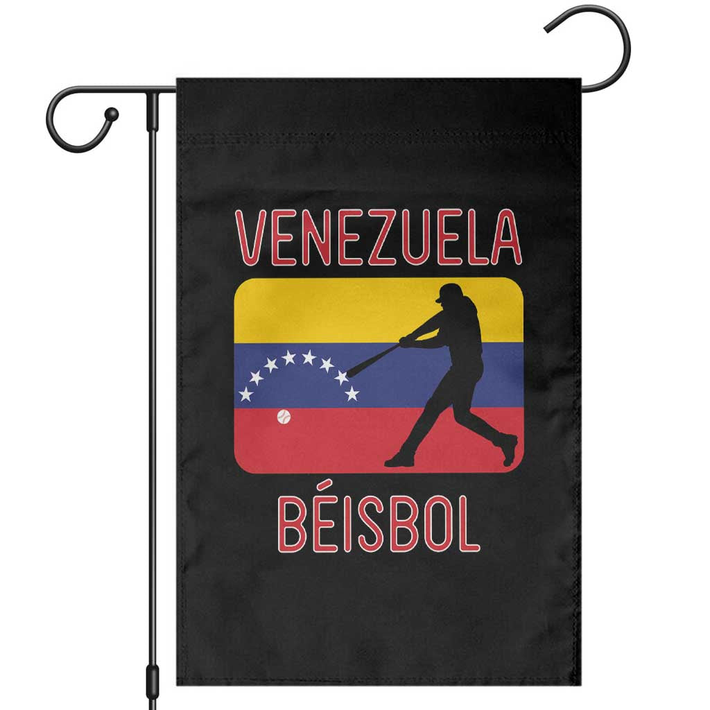 Venezuela Beisbol Flag Garden Flag Venezuelan Baseball Pride Latino Sports Fans TS02 Black Print Your Wear