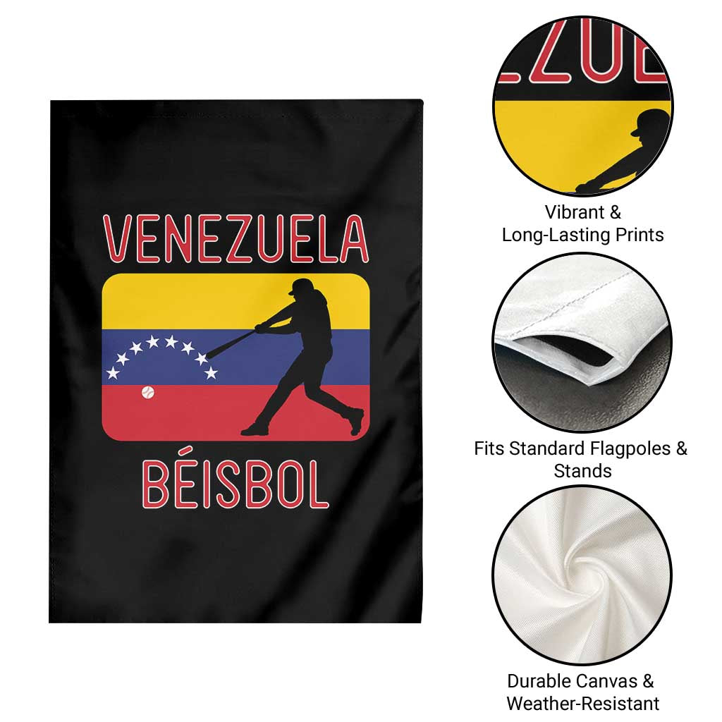 Venezuela Beisbol Flag Garden Flag Venezuelan Baseball Pride Latino Sports Fans TS02 Print Your Wear