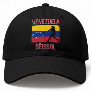 Venezuela Beisbol Flag Baseball Cap Venezuelan Baseball Pride Latino Sports Fans TS02 Print Your Wear