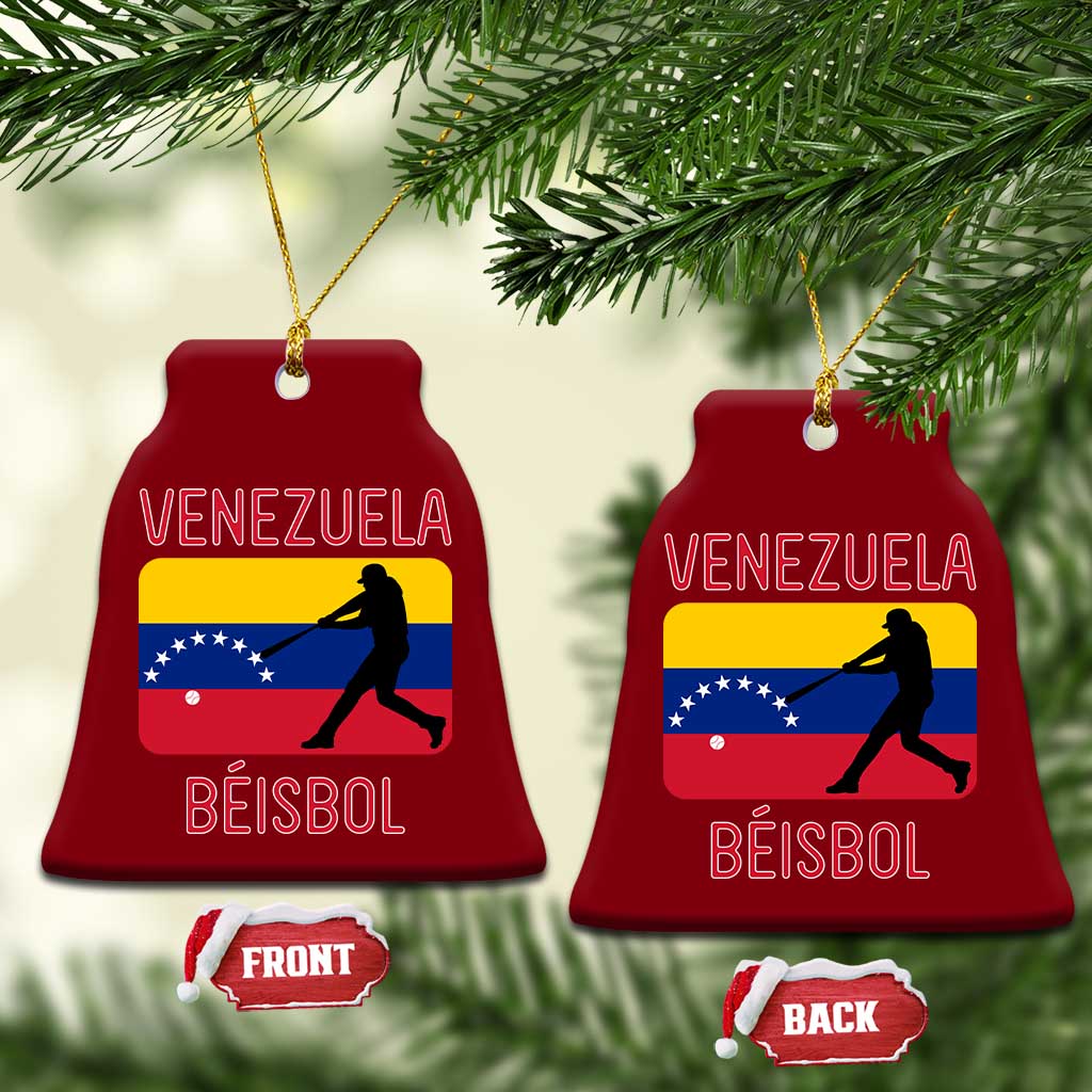 Venezuela Beisbol Flag Ceramic Ornament Venezuelan Baseball Pride Latino Sports Fans TS02 Print Your Wear