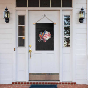 Venezuela Baseball Flying Scarlet Macaw and Ball Garden Flag Ara Macao Guacamaya Venezuelan Pride TS02 Print Your Wear