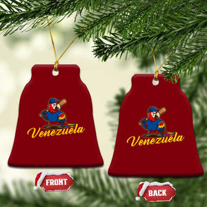 Venezuela Guacamaya Macaw Baseball Ceramic Ornament Venezuelan Pride Latino Beisbol Fans TS02 Print Your Wear