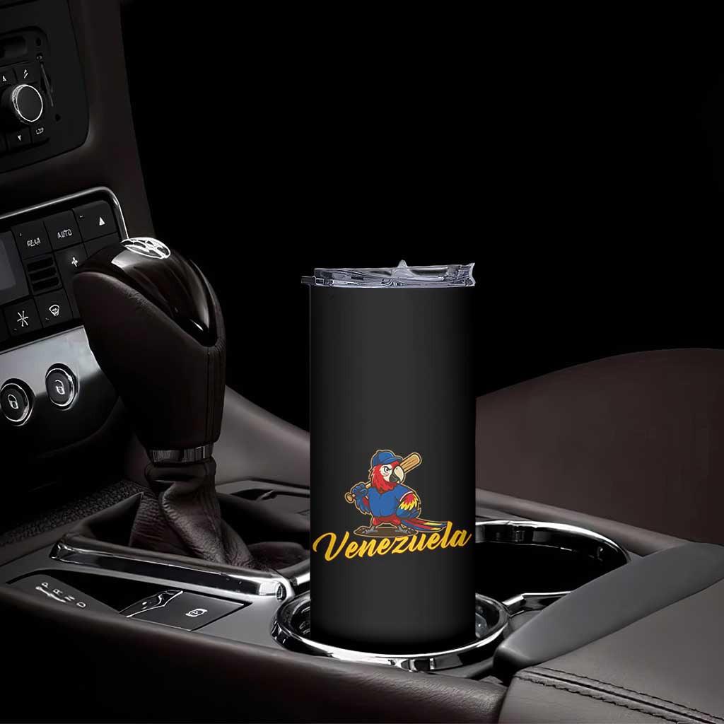 Venezuela Guacamaya Macaw Baseball Skinny Tumbler Venezuelan Pride Latino Beisbol Fans TS02 Print Your Wear