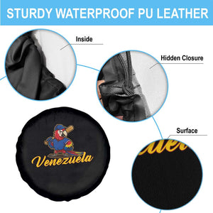 Venezuela Guacamaya Macaw Baseball Spare Tire Cover Venezuelan Pride Latino Beisbol Fans TS02 Print Your Wear