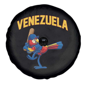 Venezuela Baseball Macaw Batter Spare Tire Cover Ara Macao Guacamaya Venezuelan Pride TS02 Print Your Wear