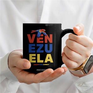 Venezuela Pride Flying Scarlet Macaw Coffee Mug Ara Macao Guacamaya Venezuelan Pride Tropical Bird TS02 Print Your Wear