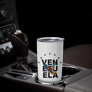 Venezuela Pride Flying Macaw Tumbler Cup Ara Macao Guacamaya Venezuelan Pride Tropical Bird TS02 Print Your Wear