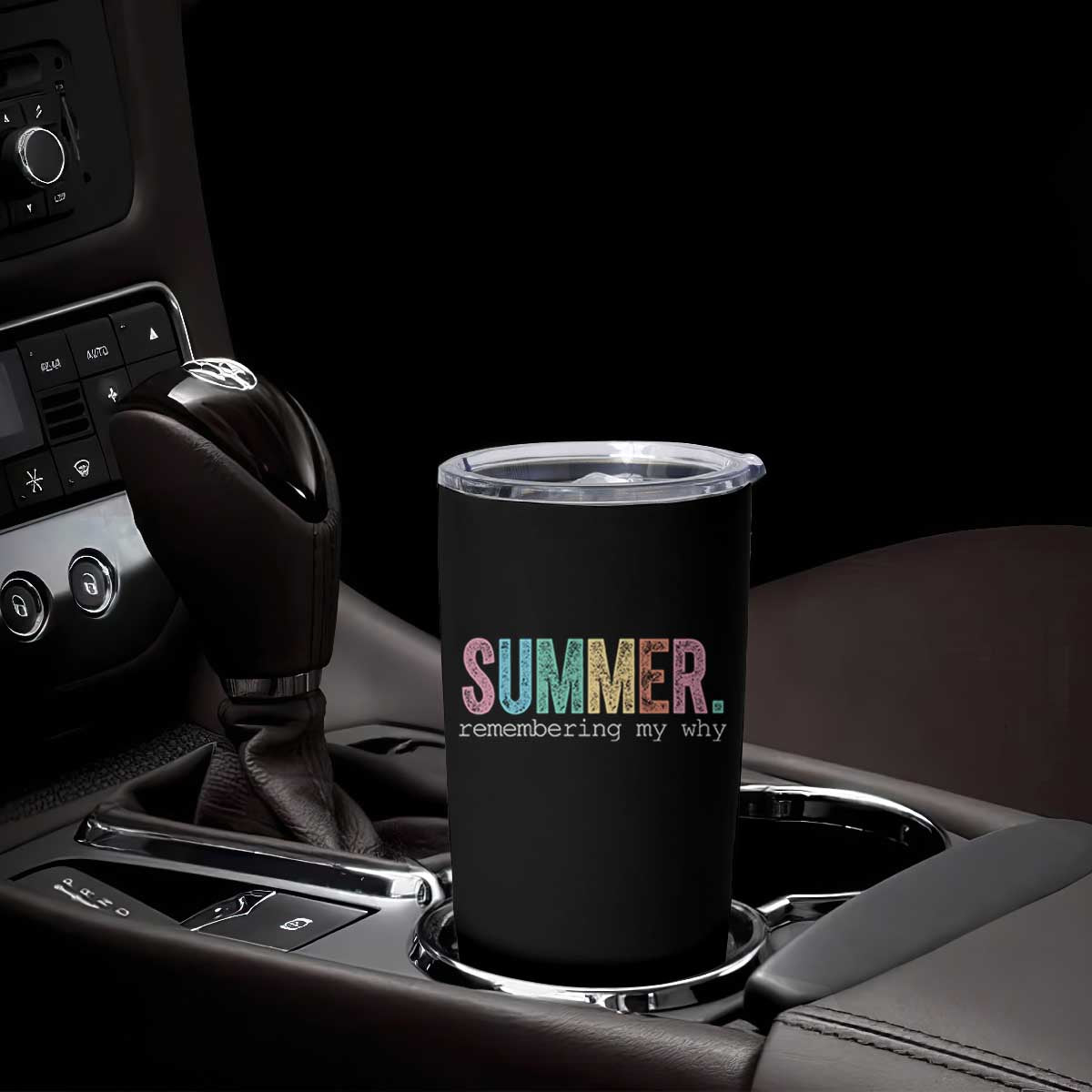 Summer Remembering My Why Tumbler Cup Funny Distressed Retro End of School Year Teacher Typography