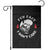 Fun Fact I Dont Care Skull Garden Flag Edgy Sarcastic Attitude TS02 Black Print Your Wear